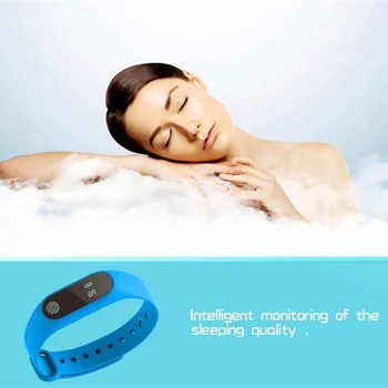 M2 Laikrodžiai Smart Band Apyrankę sporto Žmogus, laikrodžių Apyrankės Širdies ritmo Monitorius Vandeniui 