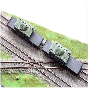 Modelis Transportas Butas Automobilių HO Traukinio Žaislas Sunkvežimis Krovinių Scena Priėmimo Diorama Modeliavimas Plastiko Konteinerį Scenos Traukinį Išdėstymas