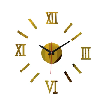 Naujas 3d Sienų Lipdukai Laikrodis Laikrodžiai Kvarco Relojes De Sumalti Horloge Murale Kambarį Modernus Didelis Dekoratyvinis