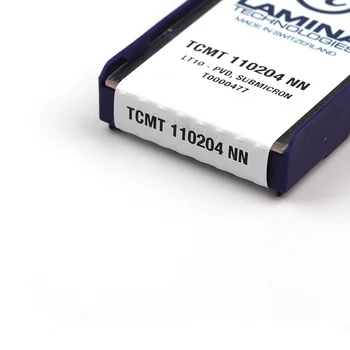 Originalus TCMT110204 NN LT10 TCMT110208 NN LT10 karbido Staklės, Tekinimo Įrankiai, įdėklai TCMT Peilis pjovimo CNC Staklėmis