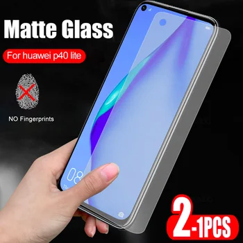 1-2vnt Premium Matinio stiklo matinis HD apsauginis stiklas huawei P40 lite p40 lite 5g P40 Anti-pirštų atspaudų apsauginės plėvelės