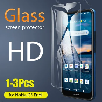 1-3 Vnt. Visą Grūdintas Stiklas Nokia C5 Endi Screen Protector 2.5 D 9h grūdintas stiklas Nokia C5 Endi 6.52