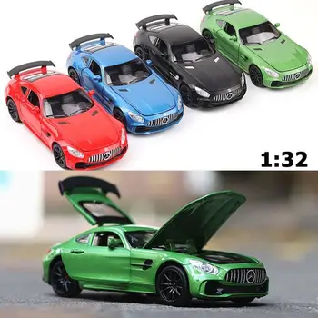 1:32 Modelio Automobilių Žaislas Benz AMG VTR Modelio Sportinių Automobilių Garso ir Lengvojo Lydinio Diecast žaislai Vaikams, Žaislai