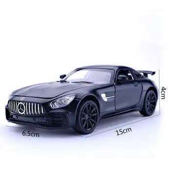 1:32 Modelio Automobilių Žaislas Benz AMG VTR Modelio Sportinių Automobilių Garso ir Lengvojo Lydinio Diecast žaislai Vaikams, Žaislai