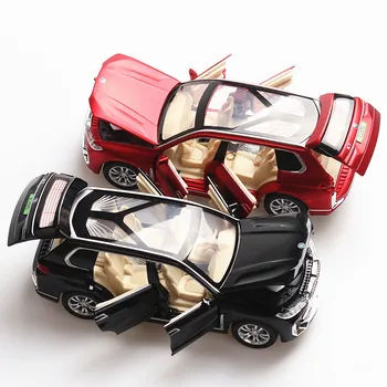 1:32 X7 Modeliavimas Lydinio Žaislinius Automobilius Diecast X7 Traukti Atgal SUV Automobilio Modelio, Vaikų Žaislai, Off-road Transporto priemonėms, Kepimo Pyragas Papuošalai
