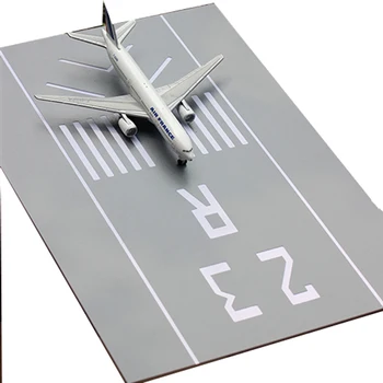 1:400 Masto oro Uosto Orlaivių kilimo ir tūpimo Tako Prijuostė Paroda Platforma Gali Sujungimas 30*20cm Lėktuvų Plokštumoje Modelis Apdaila