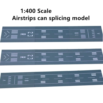 1:400 Masto oro Uosto Orlaivių kilimo ir tūpimo Tako Prijuostė Paroda Platforma Gali Sujungimas 30*20cm Lėktuvų Plokštumoje Modelis Apdaila