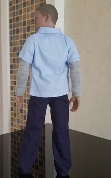 1/6-ąją Vyrų drabužiai nustatyti 1/6 Masto Prison Break Filmą pirmaujančių žmogus Kalėjimo Drabužių rinkinys 12 colių Vyras Veiksmų Pav.