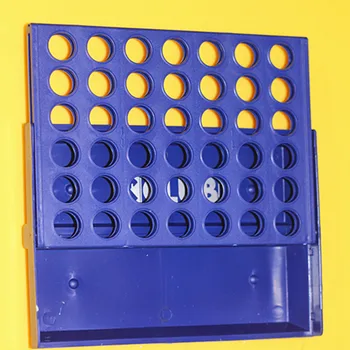 1 set Nešiojamų Plastikiniai 3D Keturias Šachmatų Vaikų žaislai-Bingo Žaidimas Darbastalio Žaidimai Antistress Vaikų Švietimo Žaislas