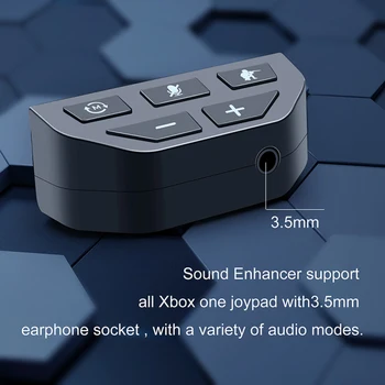 1 Set Rankena Stereo Ausinių Adapteris Valdytojas 3.5 mm Audio Ausinių Adapteris Ausinių Konverteris, Skirtas Xbox Vieną Wireless Gamepad