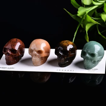 1 VNT kristalas Brangakmenio kaukolė natūralių kristalų apdaila, namų dekoro akmenys ir kristalai wicca gydymo minerales 