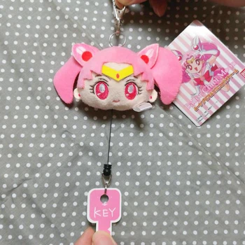 1 Vnt Puikus 7cm Sailor Moon Merginos Pliušiniai Žaislai Lėlės Keychains Pakabukas Japonų Anime Sailor Moon Minkšti Minkšti Pliušiniai Žaislai Dovanos