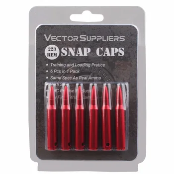 10 Pakuočių Vector Optics Medžioklės Kasetė Tuščių Šovinių .223 5.56 Snap Caps už Gunsmithing ir Mokymas