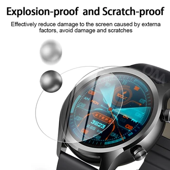 10 Vnt 9H Premium Grūdintas Stiklas Ticwatch C2 E2 S2 Smartwatch Screen Protector, Plėvelė, Priedai Tic žiūrėti C2 E2 S2