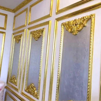 1000pcs Imitacija Aukso Lapų Popieriaus italijos Aukso Folijos Lapo Gilding Vario #2.5 Lapų Meno Amatų Paauksuotas Namų Puošybai 14x14cm