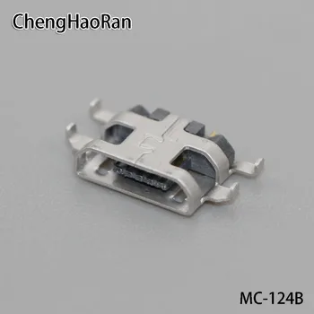 100VNT/daug 5P Micro USB jungtis įkrovimo lizdas lizdas KOLEGA U701 U701T U705T X909 X909T U2S Kreivų ir Tiesių adata