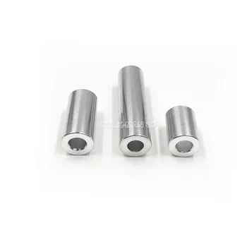 100vnt/Daug M5 Aliuminio Atrama 13.2 mm/20mm/30mm/35mm/1-1/2