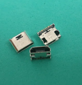 100vnt/daug mikro mini USB Įkrovimo lizdas kištukinis lizdas doko Jungtis Jack plug pcb Samsung Galaxy Tab T280 T285 T580 T585 T280 A7
