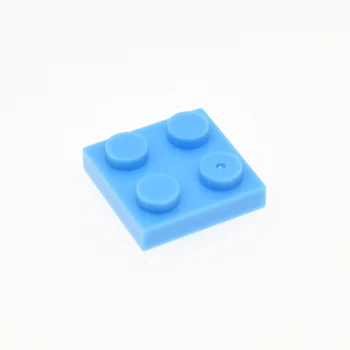 100vnt Elementai Plytų Dalys 3022 Plokštė 2x2 Klasikinis Gabalas Kūrimo Bloką Žaislas Aksesuaras Bricklink 061