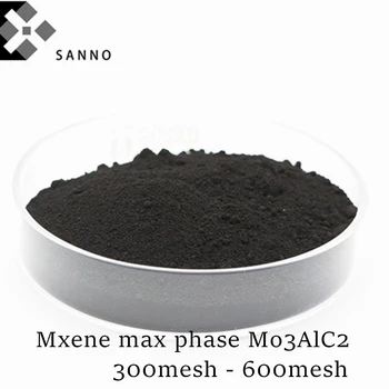 10g Mxene max etapas Mo3AlC2 300mesh - 600mesh su didelio grynumo, molibdeno, aliuminio karbidas Max Etapas keramikos medžiagos laboratorijoje
