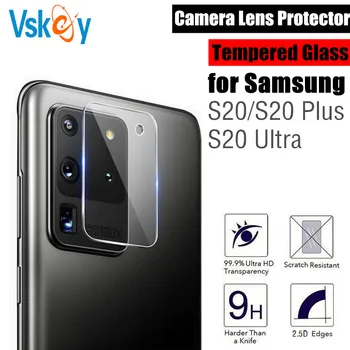 10VNT Fotoaparato Objektyvą Screen Protector for Samsung Galaxy S20 20Plus S20 Ultra Grūdintas Stiklas, Apsauginė Plėvelė