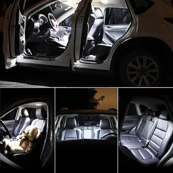 10x Canbus Klaidų, LED Interjero Šviesos Rinkinys Paketą. 2019 m. 2020 Subaru Outback Automobilių Reikmenys Žemėlapis Dome Kamieno Licencijos Šviesos