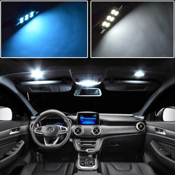 10x Canbus Klaidų, LED Interjero Šviesos Rinkinys Paketą. 2019 m. 2020 Subaru Outback Automobilių Reikmenys Žemėlapis Dome Kamieno Licencijos Šviesos