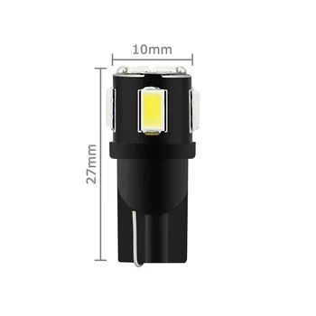 10x T10 W5W LED Lemputė Patvirtinimo Stovėjimo Žibintai 