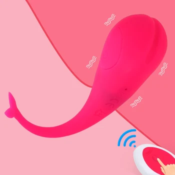 12 Dažnio G-taško Vibratoriaus Vibravimo Kiaušinių APP Nuotolinio Valdymo Bluetooth Prijungti Moterų Masturbator Silikono Sekso Žaislai Moterims