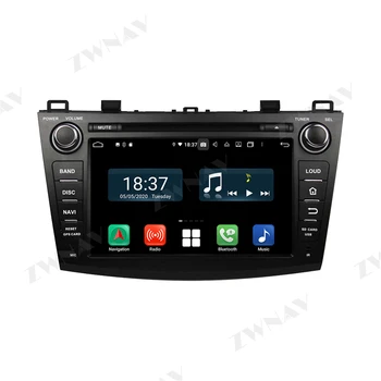 128G Carplay Android 10.0 ekrano Automobilių DVD Grotuvas, Mazda 3 2009 m. 2010 m. 2011 m. 2012 m GPS Navi 