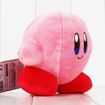13cm Kirby Pliušinis Žaislas Rožinis Kirby Žaidimo Veikėjas Minkšti Kimštiniai Lėlės