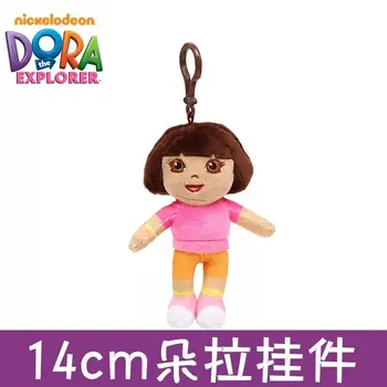 14cm Originali Dora Explorer Minkštas Pakabukas Pliušinis lėlės dora beždžionė vaikų Gimtadienio dovana įdaryti žaislas vaikams kalėdų dovana