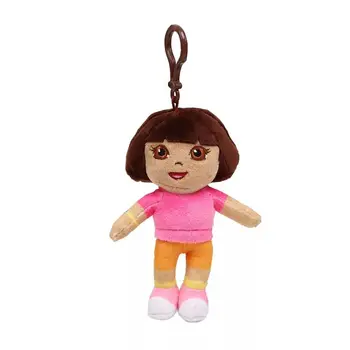 14cm Originali Dora Explorer Minkštas Pakabukas Pliušinis lėlės dora beždžionė vaikų Gimtadienio dovana įdaryti žaislas vaikams kalėdų dovana