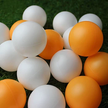 150Pcs/Set 40mm Balta Oranžinė Ping Pong Kamuolius Skalbti Geriamojo Praktikos Stalo Teniso Kamuoliukas