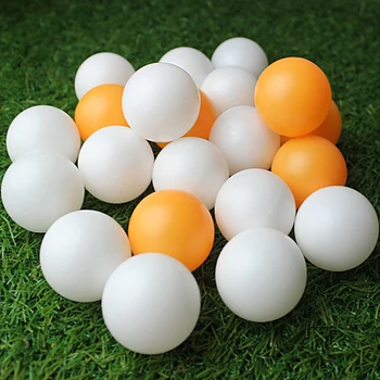 150Pcs/Set 40mm Balta Oranžinė Ping Pong Kamuolius Skalbti Geriamojo Praktikos Stalo Teniso Kamuoliukas
