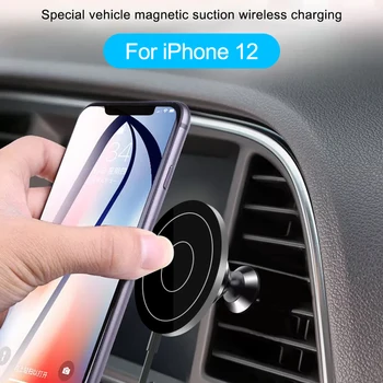 15W Magnetinio Telefono Automobilinis Laikiklis iphone 12 Pro 12 
