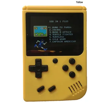 168 1 Nešiojamas Vaizdo Delninis Žaidimų Konsolės Retro Classic Mini Žaidimų Žaidėjas Pastatė 168 Classic Unduplicated vaikai Cool Game Boy