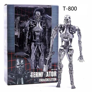 18cm Terminatorius Endoskeleton T800 T1000 PVC Veiksmų Skaičius, Kolekcines, Modelis Žaislas lėlės Vaikams Dovanos