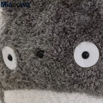 1pc 30/40cm Garsaus Animacinių filmų Totoro Pliušinis Lėlės, Minkšti Kimštiniai Žaislai, Pagalvėlės Aukštos Kokybės Lėlės Vaikams Dovanų