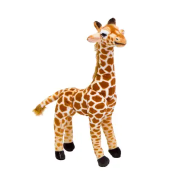 1pc 36-55cm Modeliavimas Žirafa, Pliušinis Žaislas, Minkšti Mergina Minkštas Realiame Gyvenime Elnias Gyvūnų Lėlės Namų Reikmenys Kūdikis, Vaikas, Gimtadienio Dovana