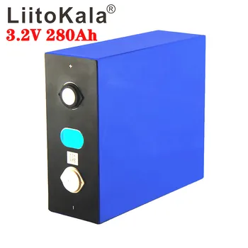 1PCS LiitoKala 3.2 v 280Ah lifepo4 ličio baterija 3.2 v Ličio geležies fosfato baterijos, 