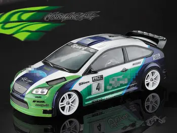 1set FOCUS ST WRC PC drift RC PC kėbulą 190mm plotis Skaidrus, švarus nr. dažytos drift kūno RC hsp hpi trax Tamiya