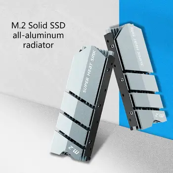 1Set M. 2 SSD NVMe Šilumos Kriaukle Aliuminio Heatsink su Šiluminę Pagalvėlę M2 2280 62KA