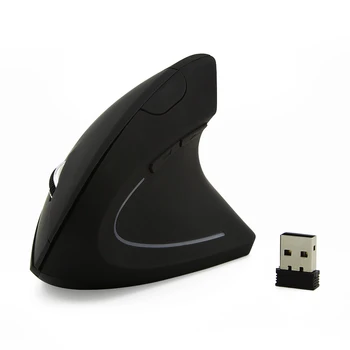 2.4 GHz Ergonomiškas Vertikalus Belaidžio Mouse1600DPI Optinis 6 Mygtukai Su Riešo Poilsio Pelės Padas Nešiojamas Kompiuteris