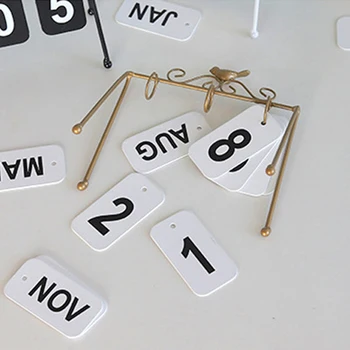 2019 Derliaus Apversti kalendorius Medinis Stalas Stalas Advento Kalendorius Calendario perpetuo Calendario de mesa Office 
