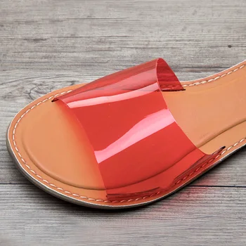 2019 m. vasarą EVA Moterų batai kristalų skaidri viršutinė patogiai trumpas atsitiktinis moterų šlepetės atsitiktinis, kietas paplūdimio moteris skaidrės
