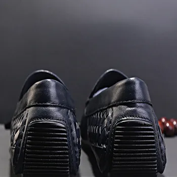 2019 vyrų 39 s sandalai odiniai bateliai vyrai vyrai atsitiktinis natūralios odos mokasīni vyrų odos batus vyrų patogių batų