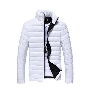 2020 casacos e jaquetas masculinas de inverno dos meninos dos homens quente gola fina casaco de inverno zip outwear jaqueta jaqu