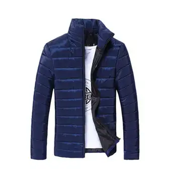 2020 casacos e jaquetas masculinas de inverno dos meninos dos homens quente gola fina casaco de inverno zip outwear jaqueta jaqu