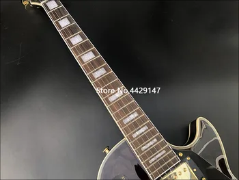 2020 m. Aukštos kokybės Elektrinė gitara,Kietas Raudonmedžio kūną Su Flamed Maple Top,Aukso Aparatūros,nemokamas pristatymas!
